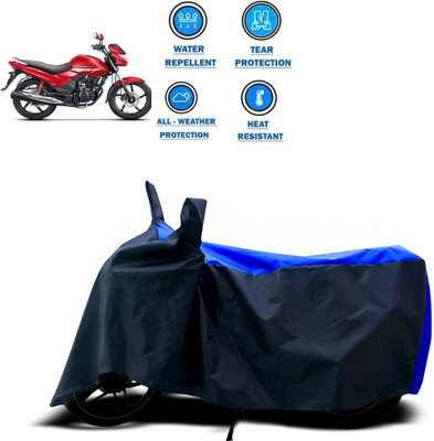 CODOKI Two Wheeler Cover for Hero(Achiever, Blue)