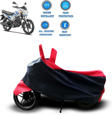 PAGORA Two Wheeler Cover for Suzuki(Hayate EP, Red)