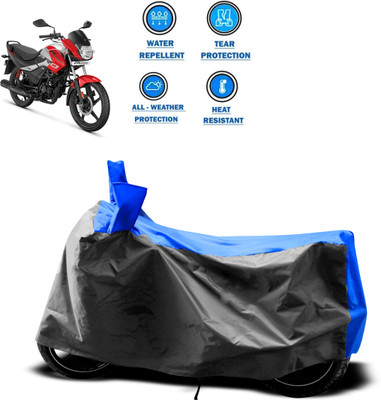 CODOKI Two Wheeler Cover for Hero(Passion Pro i3S, Grey)