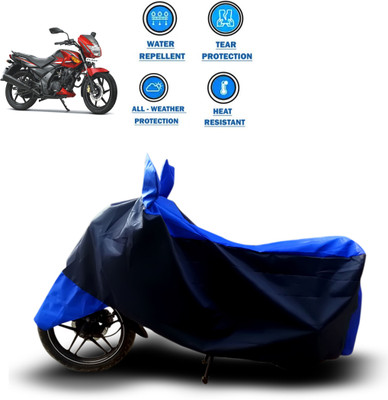 CODOKI Two Wheeler Cover for TVS(Flame SR125, Blue)
