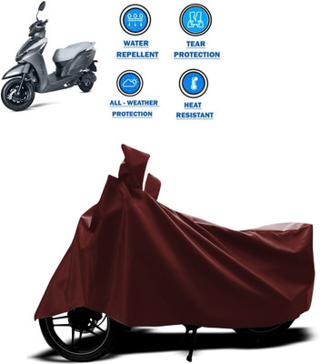 CODOKI Waterproof Two Wheeler Cover for Ampere(Magnus BS6, Maroon)