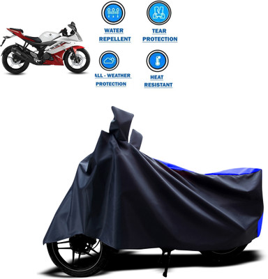PAGORA Two Wheeler Cover for Yamaha(YZF R15 Ver 2.0, Blue)