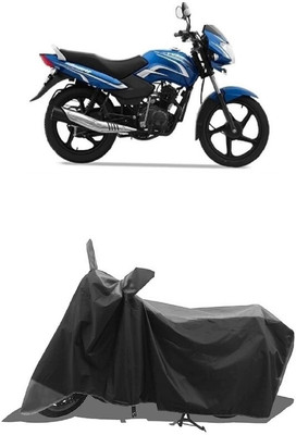 SUGASHRI Waterproof Two Wheeler Cover for TVS(Sport, Grey, Black)