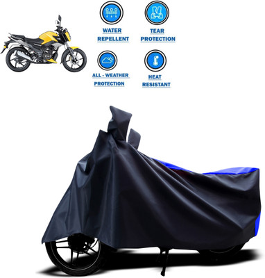 GOSHIV-car and bike accessories Two Wheeler Cover for TVS(Blue)