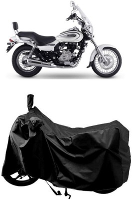 SUGASHRI Waterproof Two Wheeler Cover for Bajaj(Avenger 220 Cruise, Black)