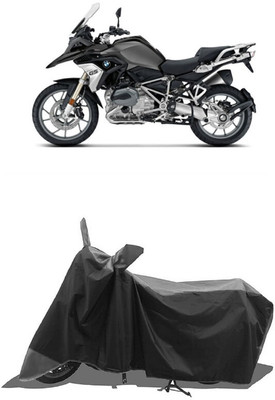 SUGASHRI Waterproof Two Wheeler Cover for BMW(R 1200 GS, Grey, Black)