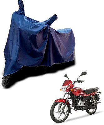 SK AUTO Two Wheeler Cover for Bajaj(Platina, Blue)