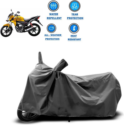CODOKI Two Wheeler Cover for Honda(CB Twister, Grey)