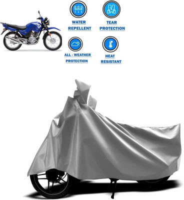 CODOKI Two Wheeler Cover for Yamaha(YBR 125, Silver)