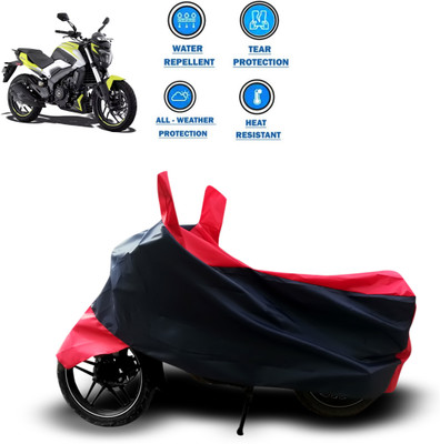 CODOKI Two Wheeler Cover for Bajaj(Dominar 250, Red)