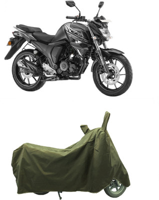 Coxtor Waterproof Two Wheeler Cover for Yamaha(FZ S FI (V 2.0) BS6, Gold)