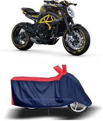 DSAMI Two Wheeler Cover for MV Agusta(Dragster800 RR, Blue)