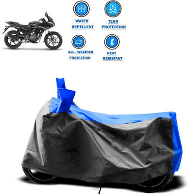 CODOKI Two Wheeler Cover for Bajaj(Pulsar 220 DTS-i, Grey)