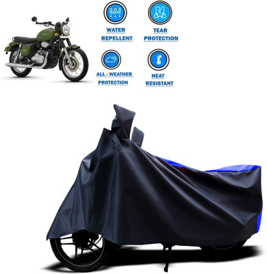 CODOKI Two Wheeler Cover for JAWA(42 BS6, Blue)