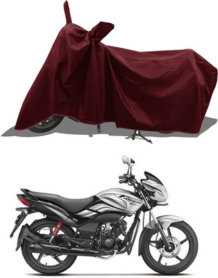 DeepShakshi AUTOMOTIVE Waterproof Two Wheeler Cover for Hero(Passion Xpro, Maroon)