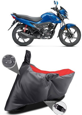 SK AUTO Waterproof Two Wheeler Cover for Honda(Livo, Black, Red)
