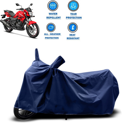 PAGORA Two Wheeler Cover for Hero(Hunk, Blue)