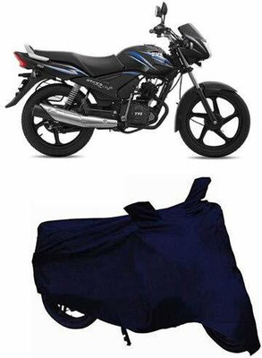 SK AUTO Two Wheeler Cover for TVS(Star City, Blue)