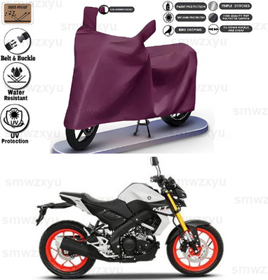 smwzxyu Waterproof Two Wheeler Cover for Yamaha(Maroon)