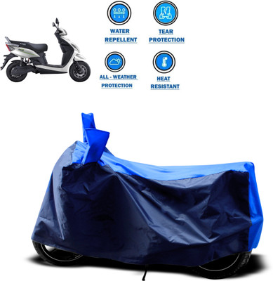 GOSHIV-car and bike accessories Two Wheeler Cover for Universal For Bike(Blue)