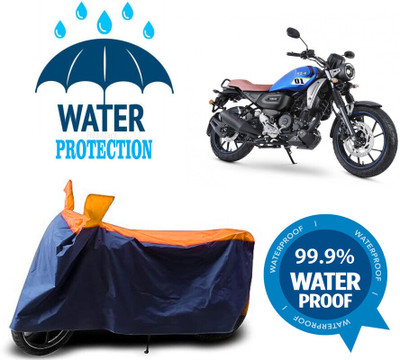 Mdstar Waterproof Two Wheeler Cover for Yamaha(FZ-X, Multicolor)