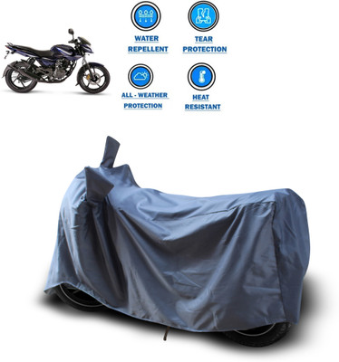 CODOKI Waterproof Two Wheeler Cover for Bajaj(Pulsar 135 LS DTS-i, Grey)