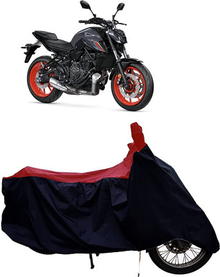 SK AUTO Two Wheeler Cover for Yamaha(MT-09, Red, Black)