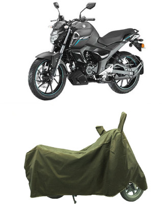 Coxtor Waterproof Two Wheeler Cover for Yamaha(FZ-S Fi Version 3.0, Gold)