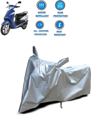 PAGORA Two Wheeler Cover for Indus(Yo Xplor, Silver)