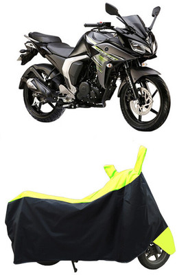 Coxtor Waterproof Two Wheeler Cover for Yamaha(Fazer-FI BS6, Yellow)