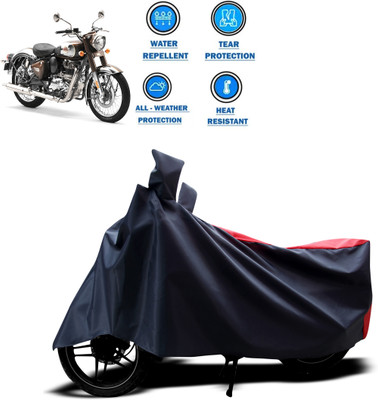 PAGORA Two Wheeler Cover for Royal Enfield(Standard 350, Red)