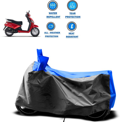 CODOKI Two Wheeler Cover for Mahindra(Gusto, Grey)