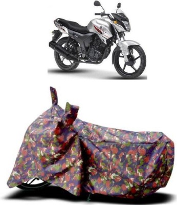 SUGASHRI Waterproof Two Wheeler Cover for Yamaha(SZ R, Multicolor)