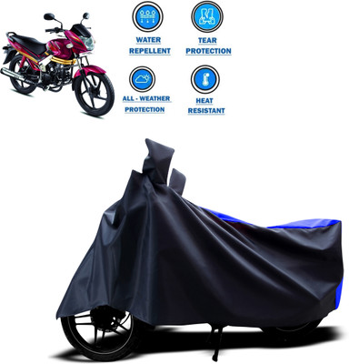 PAGORA Two Wheeler Cover for Mahindra(Centuro Rockstar, Blue)