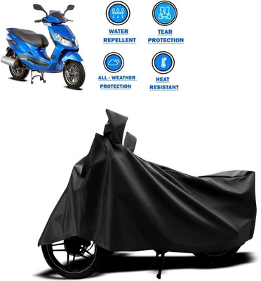 CODOKI Waterproof Two Wheeler Cover for Bajaj(Blade 125, Black)