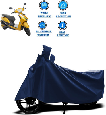 PAGORA Two Wheeler Cover for Ampere(Magnus, Blue)