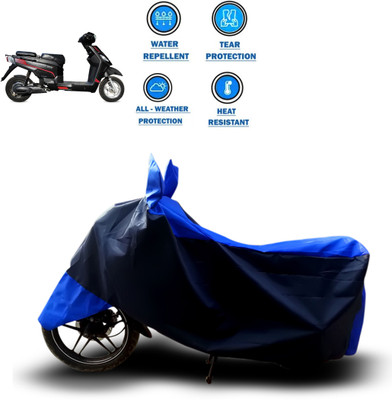 CODOKI Two Wheeler Cover for Hero(Electric NYX, Blue)