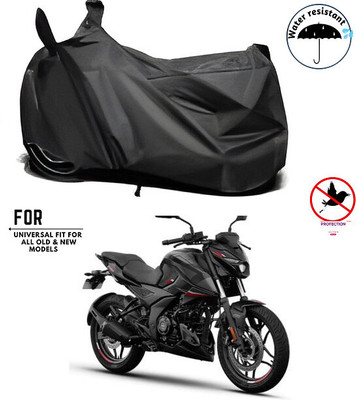 SK AUTO Waterproof Two Wheeler Cover for Bajaj(Pulsar NS 160, Black)