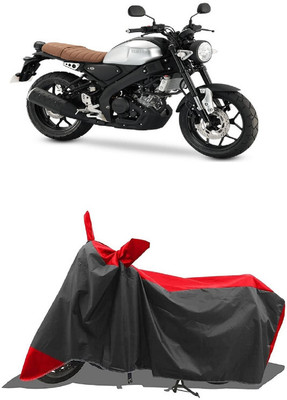 SUGASHRI Waterproof Two Wheeler Cover for Yamaha(XSR155 BS6, Red, Black)