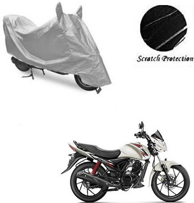 SK AUTO Waterproof Two Wheeler Cover for Suzuki(Sling Shot Plus, Silver)