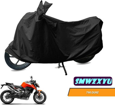 SK AUTO Waterproof Two Wheeler Cover for KTM(790 Duke, Black)