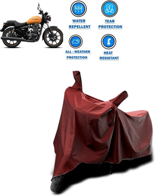 PAGORA Waterproof Two Wheeler Cover for Royal Enfield(Thunderbird 500, Maroon)