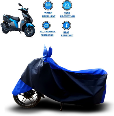 CODOKI Two Wheeler Cover for TVS(Ntorq 125, Blue)