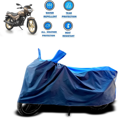 PAGORA Two Wheeler Cover for TVS(Star City, Blue)