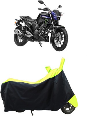 Coxtor Waterproof Two Wheeler Cover for Yamaha(FZ25 BS6, Yellow)