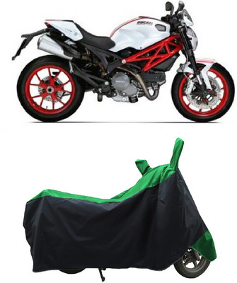 Coxtor Waterproof Two Wheeler Cover for Ducati(Monster 796 S2R, Green)