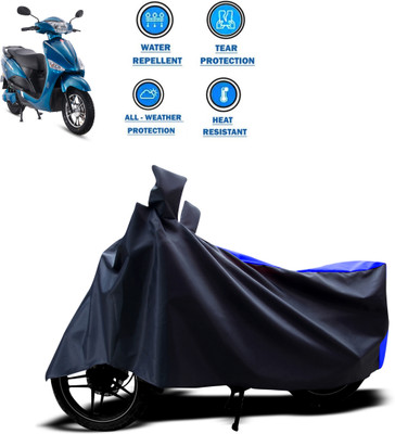 CODOKI Two Wheeler Cover for Hero(Electric Optima, Blue)
