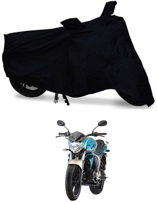 Mdstar Waterproof Two Wheeler Cover for Yamaha(FZ, Black)
