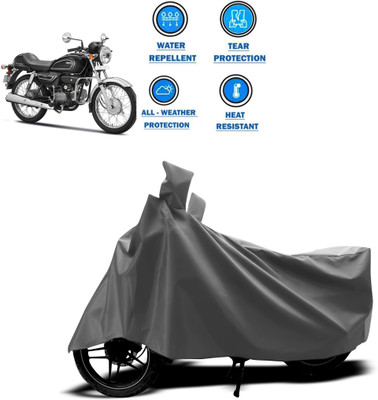 CODOKI Two Wheeler Cover for Hero(Splendor Pro Classic, Grey)