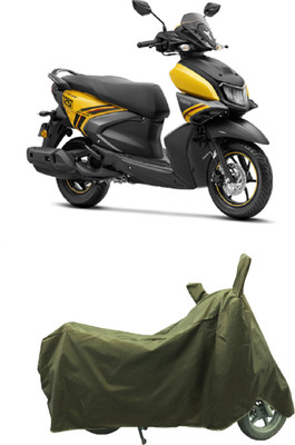 Coxtor Waterproof Two Wheeler Cover for Yamaha(Ray-ZR 125FI, Gold)